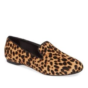 Birdies The Starling Cheetah Print Half Calf Loafer-not used